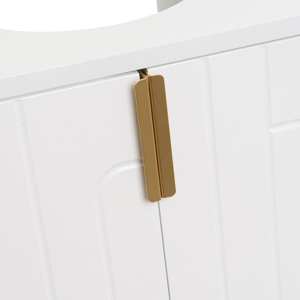 Spintelė po kriaukle baltos spalvos 60x60 cm – Casa Selección-image-1