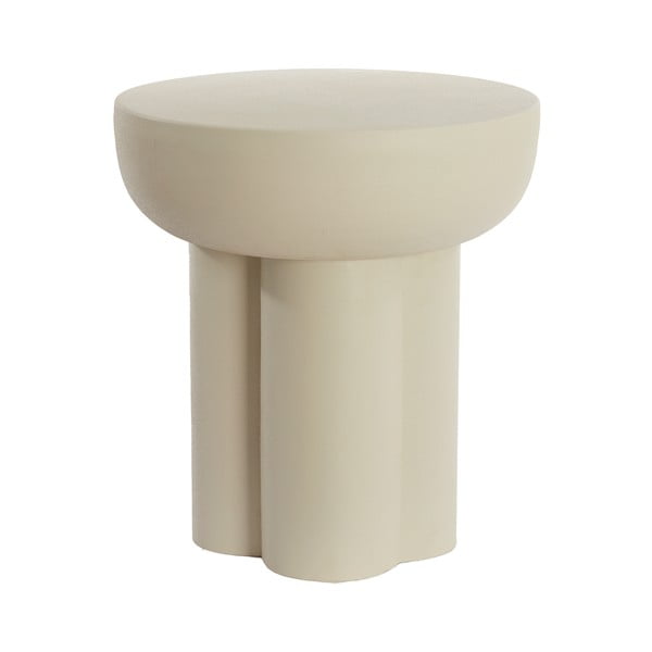 Iš metalo apvalios formos šoninis stalas ø 46 cm Mikola – Light & Living