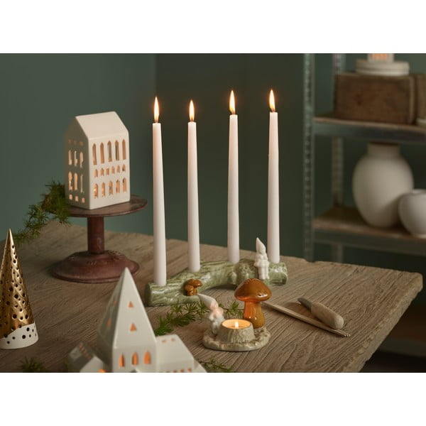 Porcelianinė kalėdinė žvakidė Kähler Design Christmas Tales-image-4