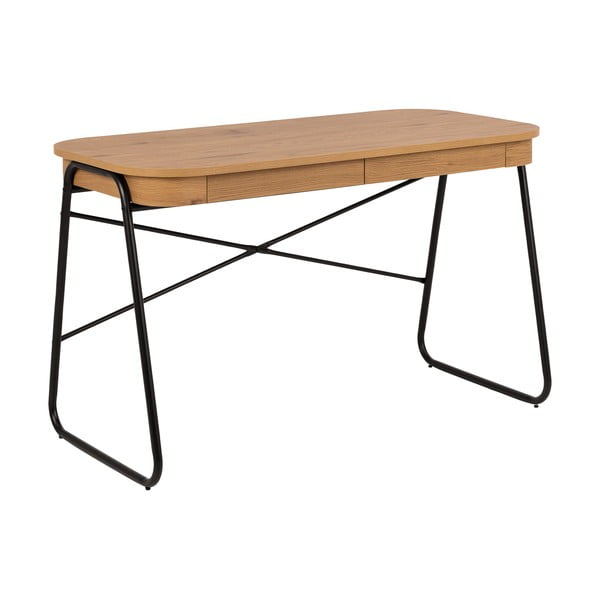 Rašomasis stalas su ąžuolo dekoro stalviršiu 60x120 cm Blueton – Actona-image-4