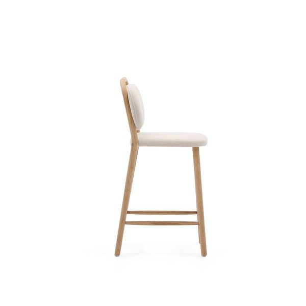 Smėlio spalvos baro taburetė (sėdynės aukštis 66 cm) Helda – Kave Home-image-4