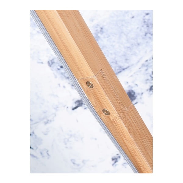 Grindų lempa su žaliu atspalviu ir bambukinis konstrukcija Good&Mojo Fuji-image-3