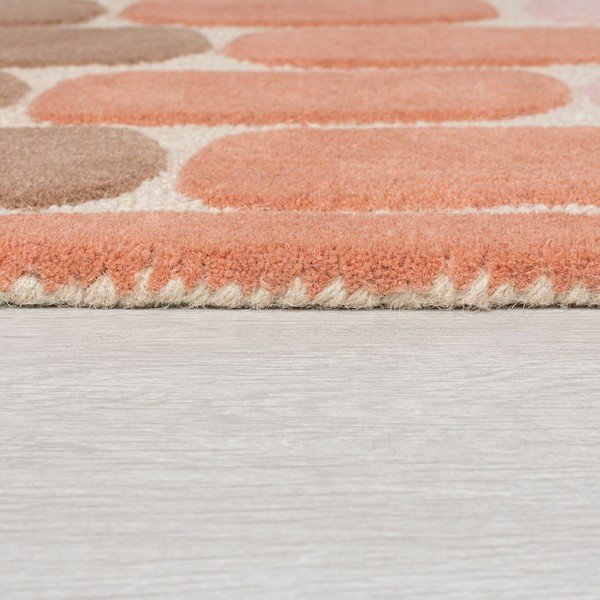 Oranžinis vilnonis kilimas Flair Rugs Fossil, 160 x 230 cm-image-3