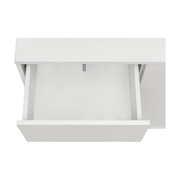 Vitrina baltos spalvos 84x165 cm Skandi – Støraa-image-1