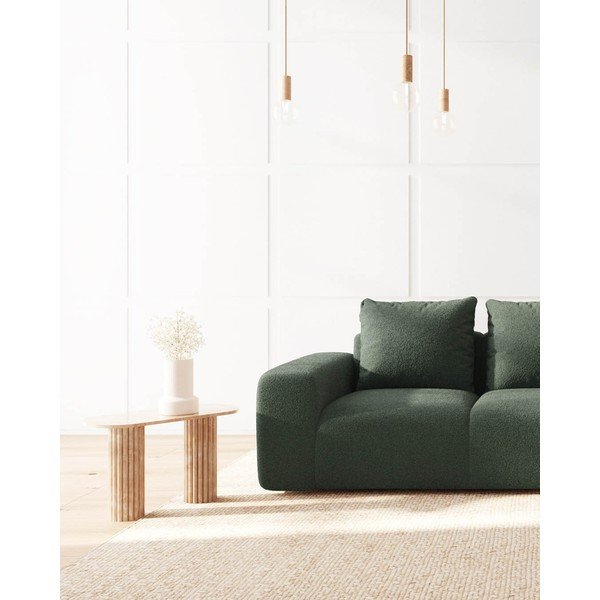 Sofa žalios spalvos iš boucle 287 cm Feiro – MESONICA-image-4