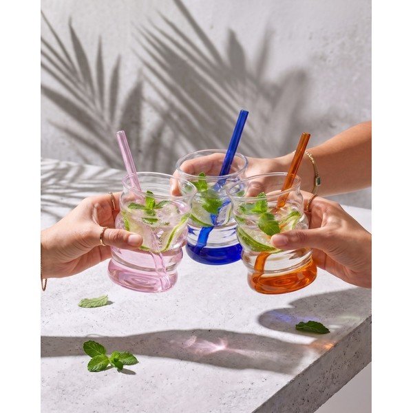 Iš borosilikatinio stiklo stiklinės 6 vnt. 350 ml Volo – Vialli Design-image-3