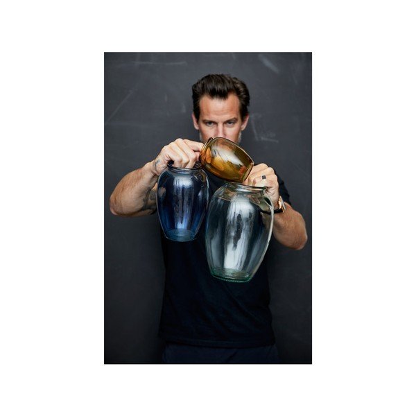 Žalio stiklo vaza "Bitz Kusintha", ø 17,5 cm-image-3