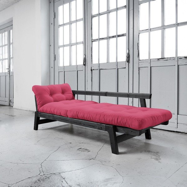 Sofa lova "Karup Step" juoda/magenta-image-3