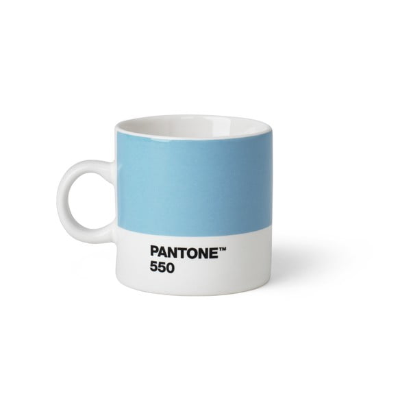 Šviesiai mėlynas puodelis Pantone Espresso, 120 ml
