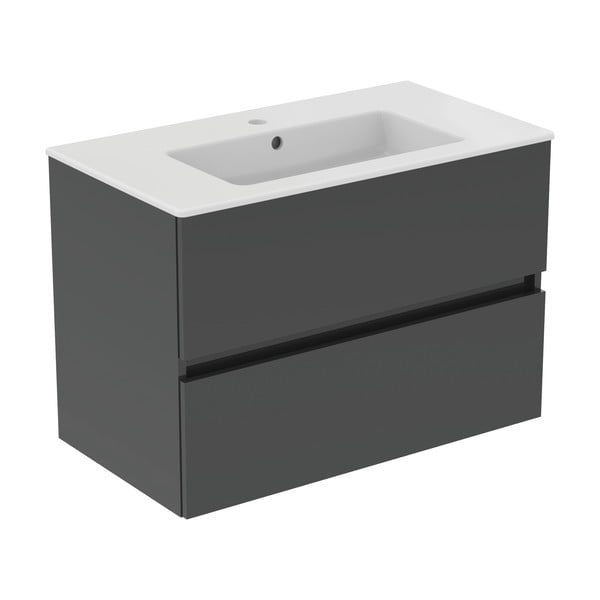 Pakabinama spintelė po kriaukle pilkos spalvos 80x55 cm Eurovit+ – Ideal Standard-image-3