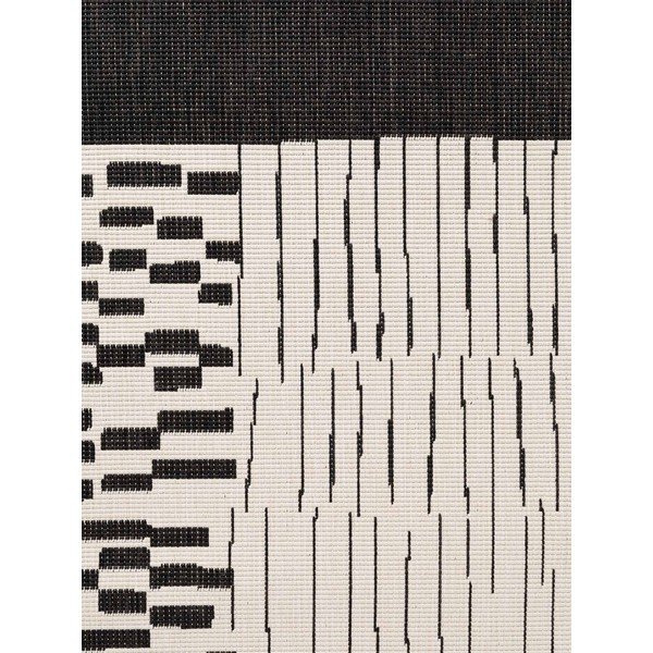 Juodos spalvos/kreminės spalvos lauko ir vidaus kilimas 120x170 cm Haringey Acacia – Ted Baker-image-4