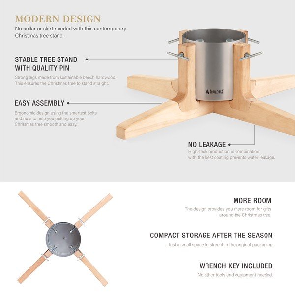 Kalėdų eglutės stovas Tree Nest Rustic-image-3