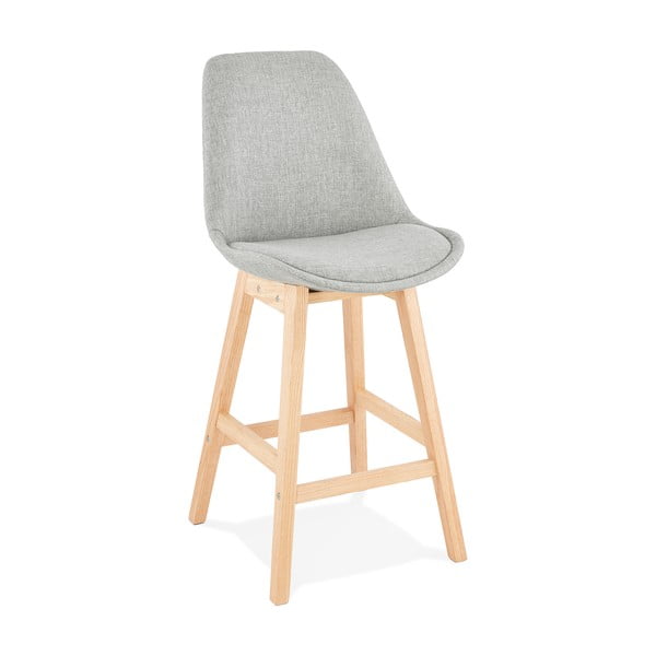 Kokoon QOOP Mini baro kėdė, pilka, sėdynės aukštis 65 cm