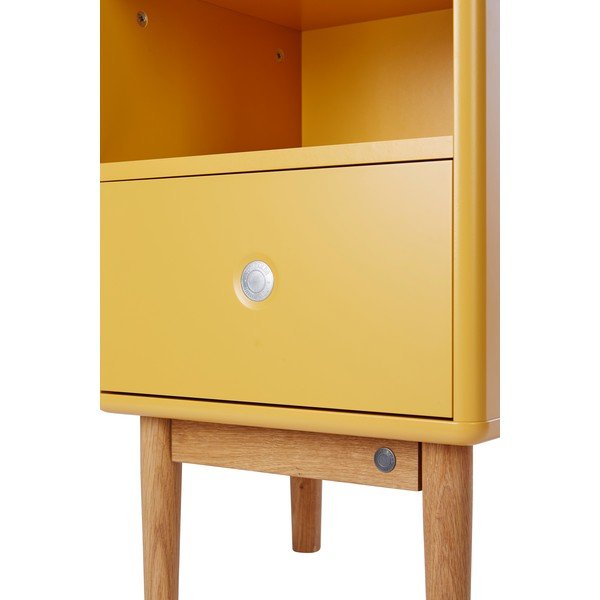 Naktinis staliukas garstyčių spalvos Color Box – Tom Tailor-image-1