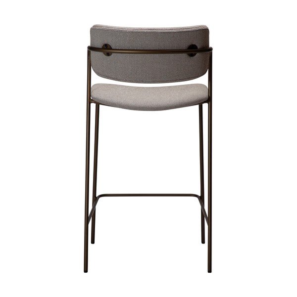 Pilkos spalvos baro taburetė (sėdynės aukštis 67,5 cm) Zed – DAN-FORM Denmark-image-1