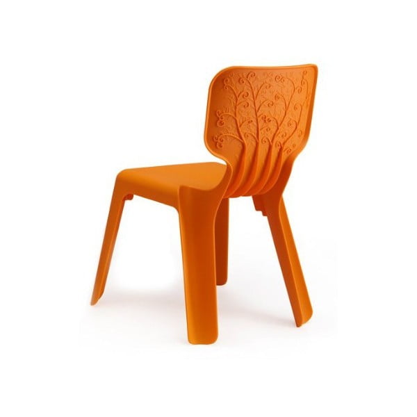 Sukraunama vaikiška kėdutė "Alma", oranžinė