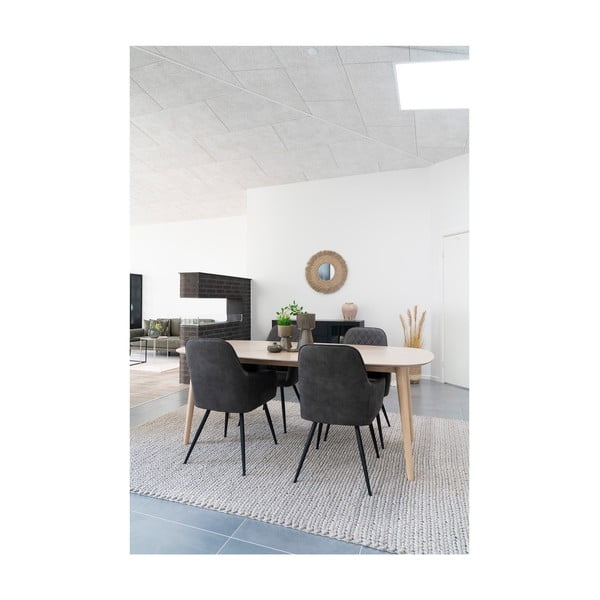 Iš vilnos kilimas kreminės spalvos 200x300 cm Mandi – House Nordic-image-2