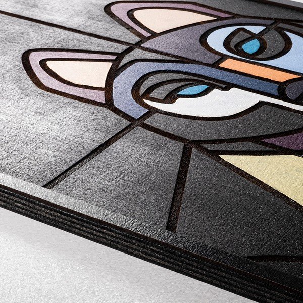 Paveikslas 39x59 cm Wolf - Wallity-image-3