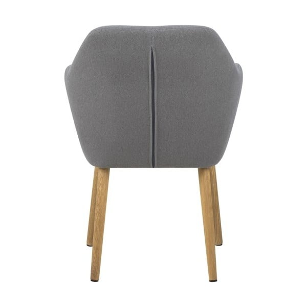 Šviesiai pilka valgomojo kėdė Actona Emilia -image-3