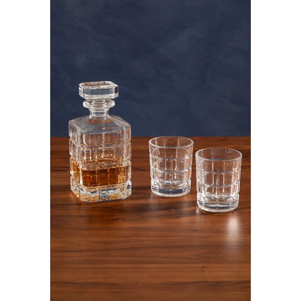 Dekanterio ir 2 stiklinių rinkinys Auclair - Premier Housewares-image-1