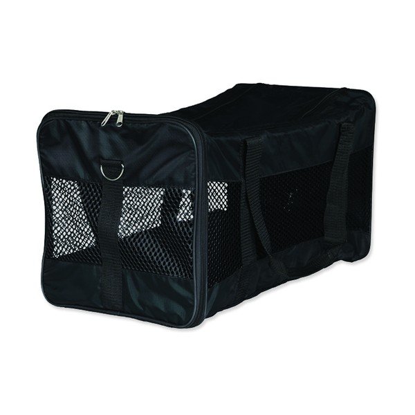 Juodos spalvos transportavimo krepšys visi augintiniai 27x46,5 cm Trixie – Plaček Pet Products-image-2