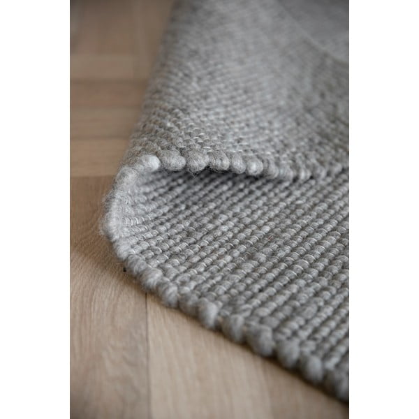 Pilkas vilnonis kilimas 340x240 cm Auckland - Rowico-image-3