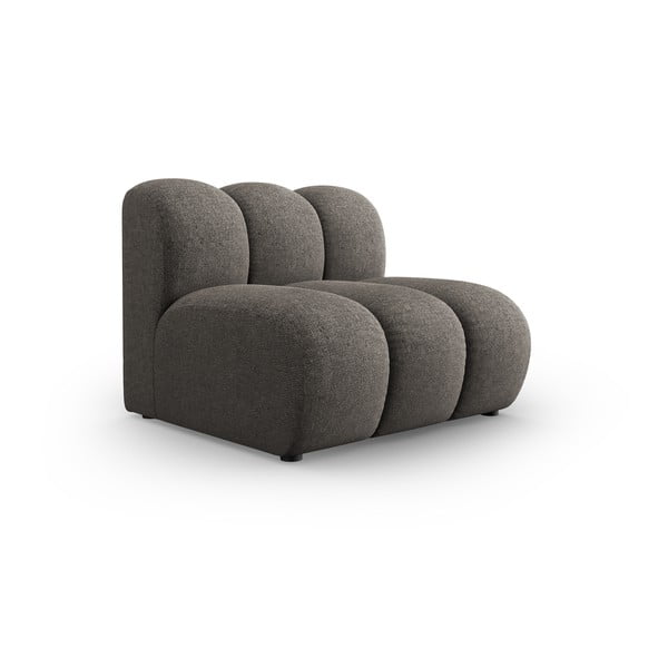 Modulinė sofa tamsiai pilkos spalvos (modulinė) Lupine – Micadoni Home-image-1