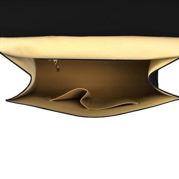 Juoda odinė rankinė Lampoo Galo-image-1