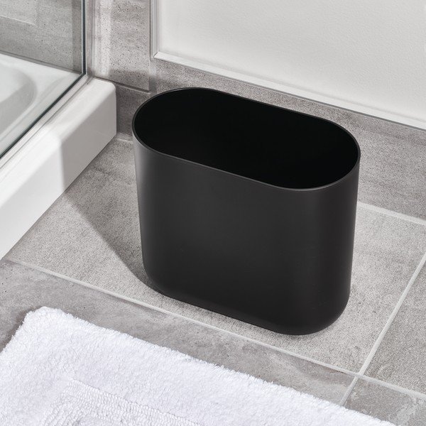 Juoda šiukšlių dėžė iDesign Cade, 6,5 l-image-1