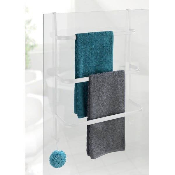 Pakabinamas matinės baltos spalvos iš plieno rankšluosčio laikiklis Irpinia – Wenko-image-2