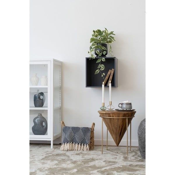 Tamsiai pilkos spalvos sieninė lentyna 34 cm Horne – House Nordic-image-1