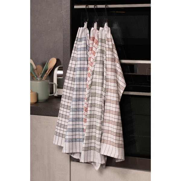 Medvilniniai rankšluosčiai, 3 rinkiniai 70x50 cm - Tiseco Home Studio-image-1