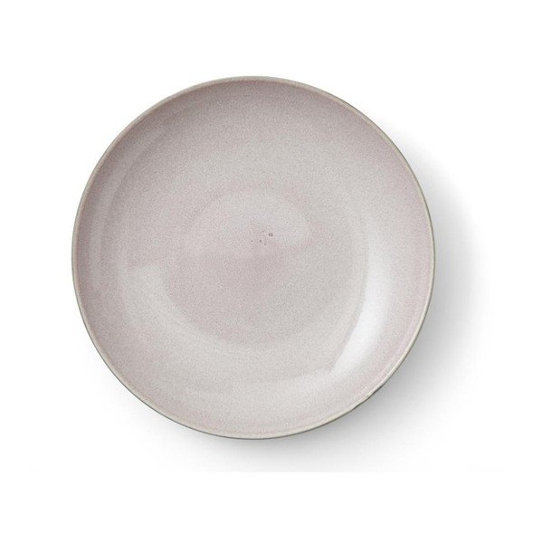 Pilkos spalvos akmens masės dubuo su rožinės spalvos vidine glazūra Bitz Mensa, ⌀ 40 cm-image-3