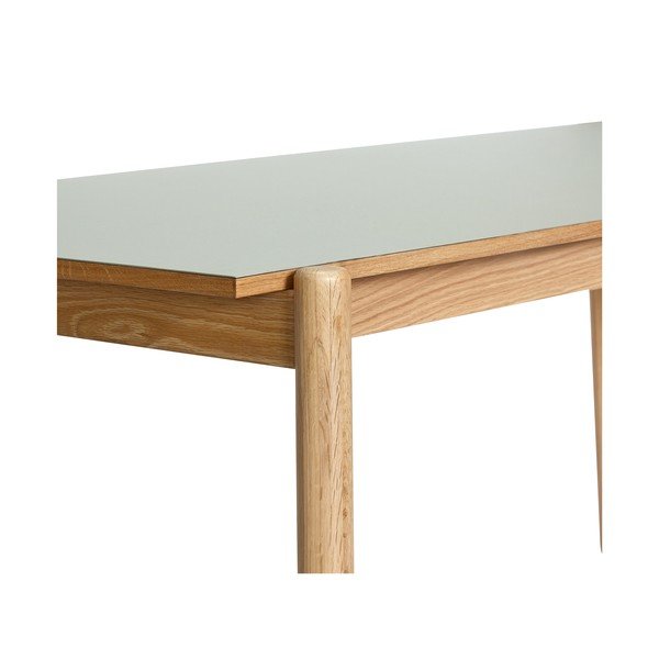 Valgomojo stalas iš ąžuolo masyvo 107x190 cm Oblique – Hübsch-image-3