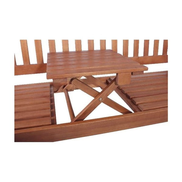 Sodo suoliukas su staliuku iš eukalipto medienos ADDU Puketas-image-4