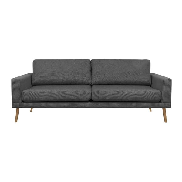 Tamsiai pilka trivietė sofa "Windsor & Co Sofos Vega