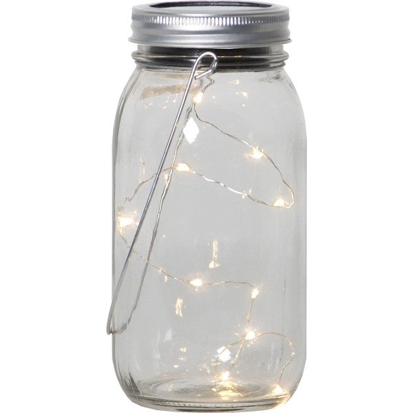 LED dekoracija Star Trading Jamjar, aukštis 18 cm