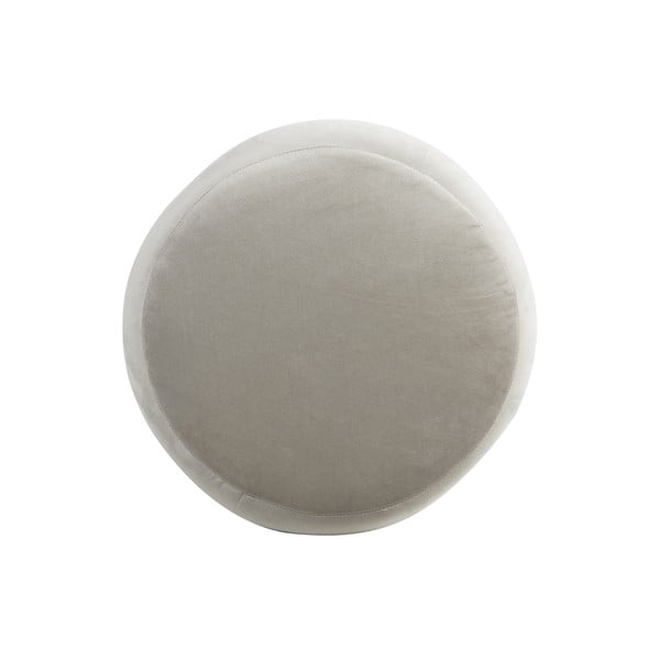 Iš velveto pufas šviesiai pilkos spalvos Kimi – Light & Living-image-2
