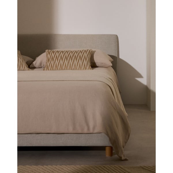 Pilkos spalvos galvūgalis 178x75 cm Valma – Kave Home-image-1