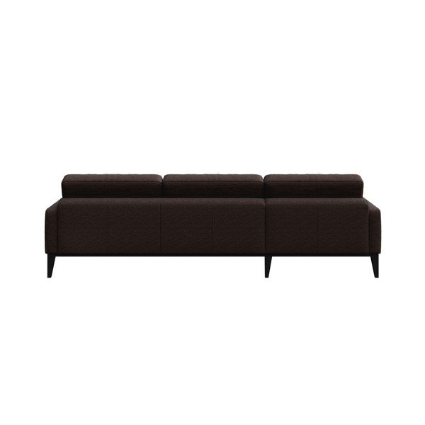 Ruda kampinė sofa MESONICA Musso Tufted, dešinysis kampas-image-3