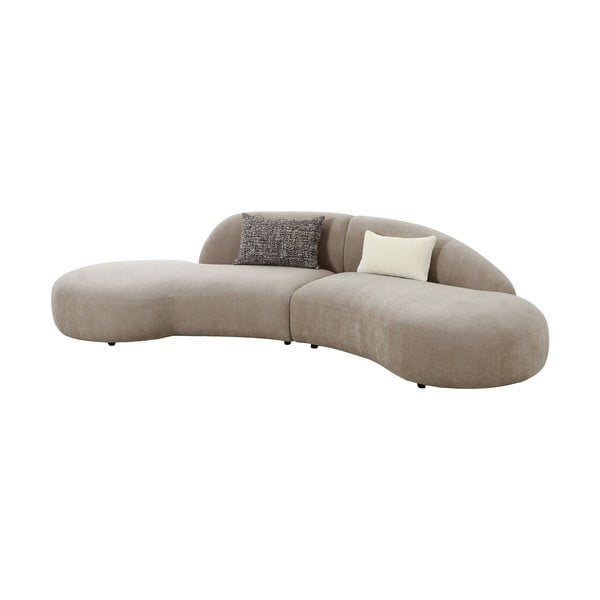 Sofa smėlio spalvos 90 cm Venice – House Nordic-image-1