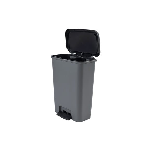 Plastikinė šiukšliadėžė rūšiuotoms atliekoms/pedalams 23+23 l Compatta - Curver