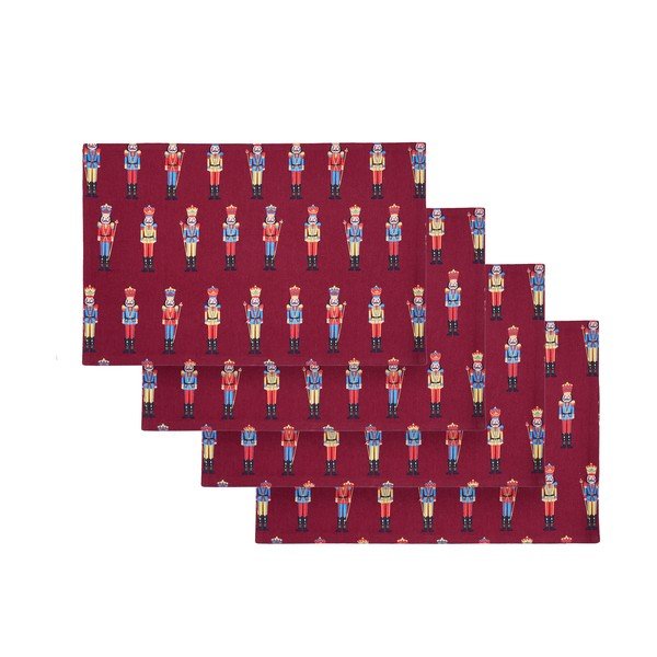 Iš medvilnės padėkliukas su Kalėdų motyvu 46x30 cm Christmas Nutcracker – Catherine Lansfield
