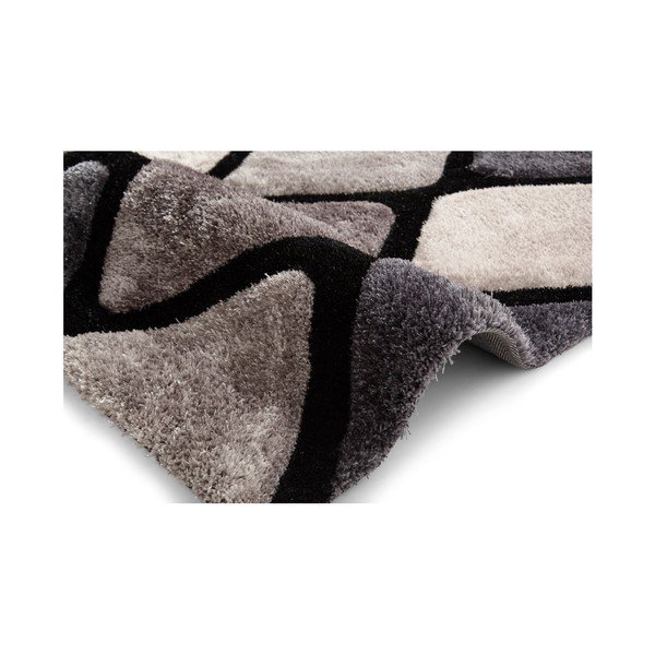 Rankų darbo kilimas tamsiai pilkos spalvos 120x170 cm Noble House – Think Rugs-image-2