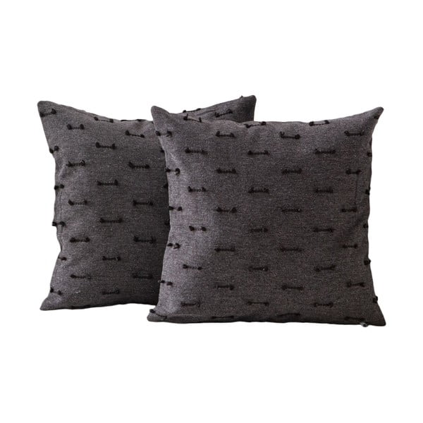 Dekoratyviniai pagalvių užvalkalai 2 vnt. 43x43 cm Tuffet – Mioli Decor