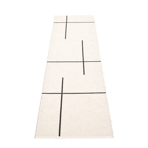 Juodos spalvos lauko kilimas 70x270 cm Fred Black – Pappelina-image-2