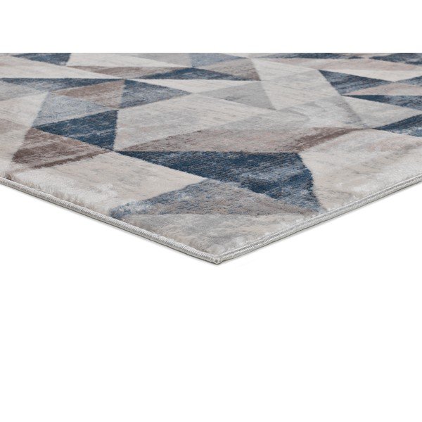 Pilkos ir mėlynos spalvos kilimas Universal Babek Mini, 80 x 150 cm-image-2