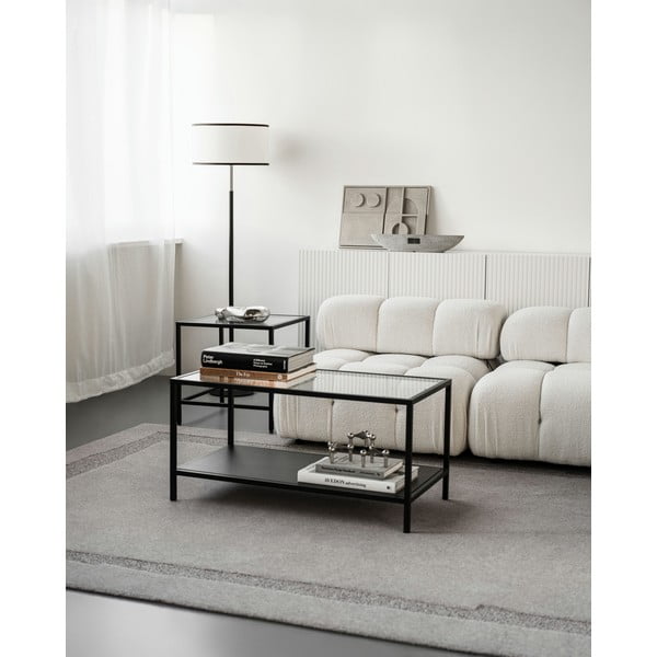 Iš vilnos kilimas pilkos spalvos 160x230 cm Morphic Rocca – Agnella-image-2