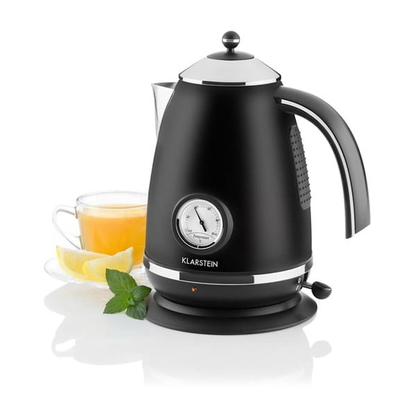 Juodos spalvos virdulys Klarstein Aquavita Chalet-image-2