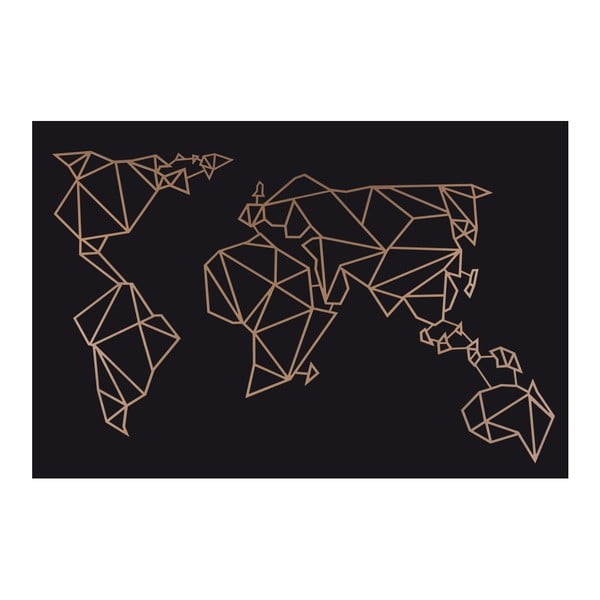 Vario spalvos metalinė sienų apdaila Homemania Decor World-image-2